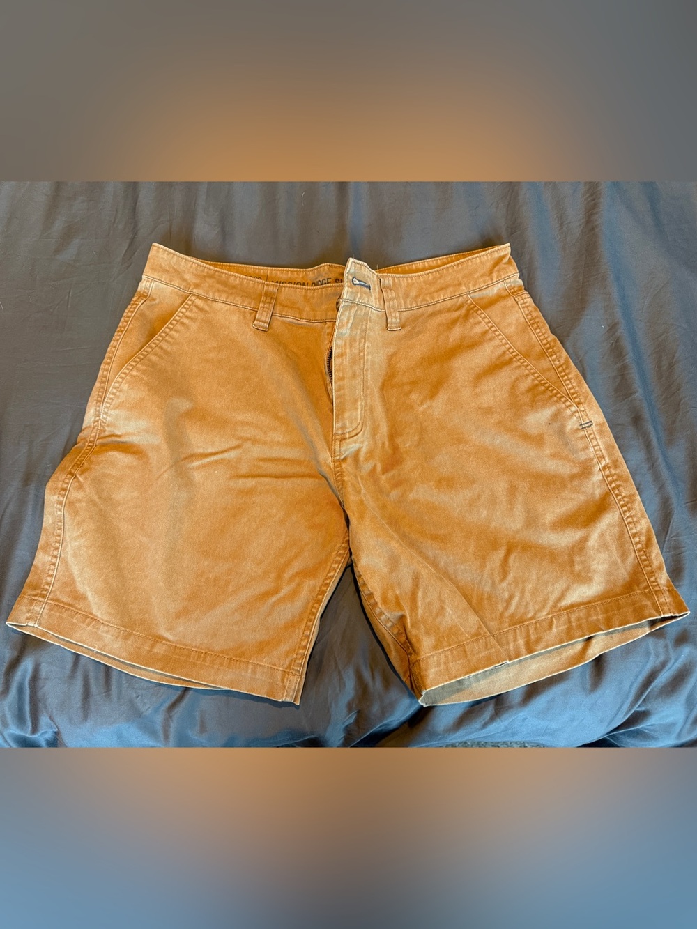 Toad&Co Men's Tan Chino Shorts